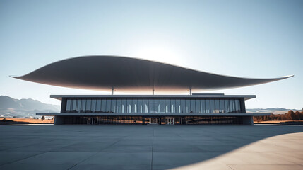 Landmark Modern Architecture Blending Elegance and Openness