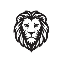 lion head vector