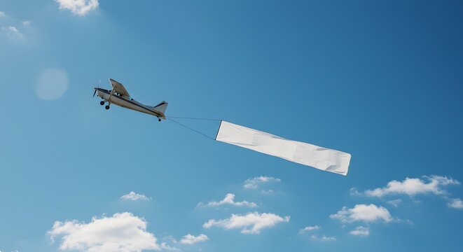 Airplane Sky Banner: Advertising Your Brand from Above