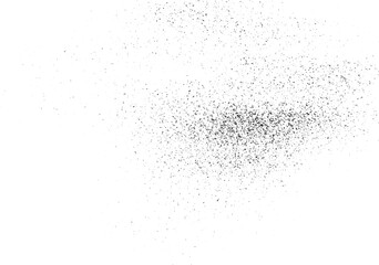 Abstract vector noise. Small particles of debris and dust. Distressed black texture. Distress Overlay Texture. Subtle grain texture overlay. White background on cement floor texture.