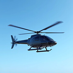 helicopter in flight