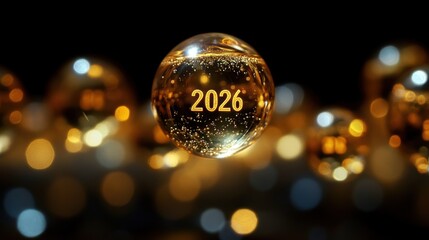 Sparkling New Year's Eve Sphere