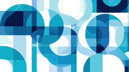 Abstract geometric shapes