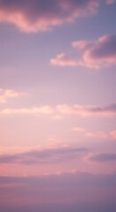 Obraz premium Pastel clouds painting the sky