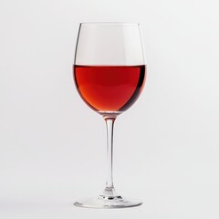 Glass of ros? wine