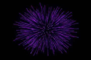 Abstract Purple Light Rays Burst Background Digital Art Design