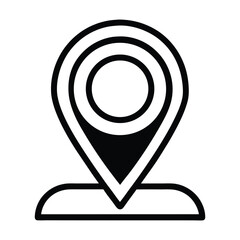 Map Pin Vector - Location Marker Icon