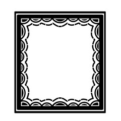 Decorative frame design with intricate border, suitable for art displays or invitations