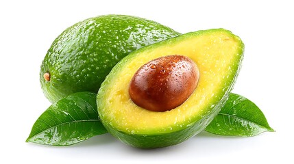 Ripe Avocados Fresh with Juicy, and Healthy Delight.