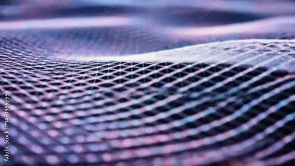 Poster Abstract Grid Network: Dynamic Waves of Light and Color