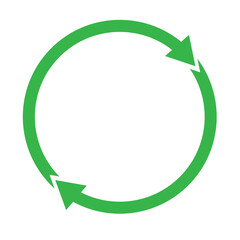 Refresh, reload rotate icon. Signs and symbols can be used for web, logo, mobile app, UI, UX on white background. Variety Colorful Design.