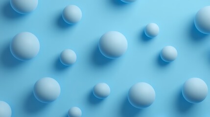 Abstract Blue Sphere Pattern Design blue background
