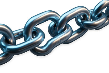 Fototapeta premium Metallic Chain Close-up
