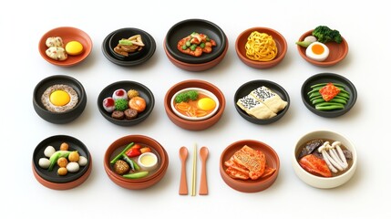 Assorted Asian Dishes (11)