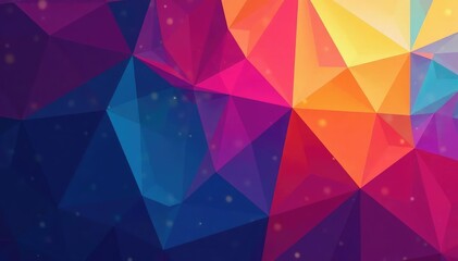 Obraz premium Abstract geometric shapes form a vibrant background , complex, texture, kaleidoscope