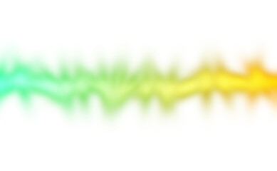 Abstract multicolor blurred gradient shape cutout on transparent background, glowing colors gradients effect, grungy texture, vibrant colors.