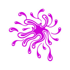 Vector illustration of an abstract floral background