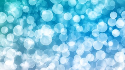 Beautiful Abstract Blue and White Bokeh Background blue background