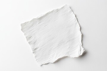 Obraz premium White crumpled paper, textured