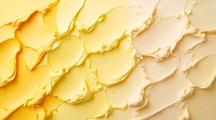 Gradient from sunflower yellow to pale buttercream plain background