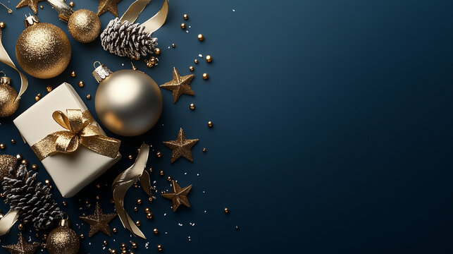 christmas bells background with space for text