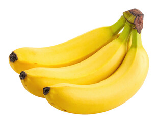 PNG banana isolated on white  png