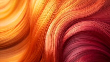 Gradient from warm terracotta to rich amber with a soft smooth finish and glowing highlights.
