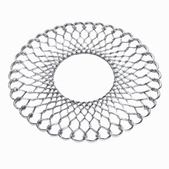 Abstract Circular Metal Lattice Design