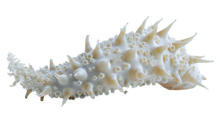 Obraz premium A sea cucumber with a transparent background.