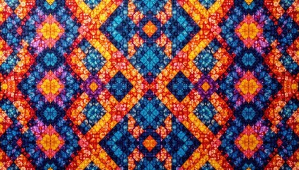 Simple geometric textile pattern, repeating design , modern, design, dark