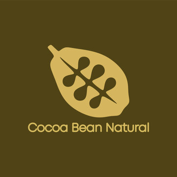cocoa bean vector design