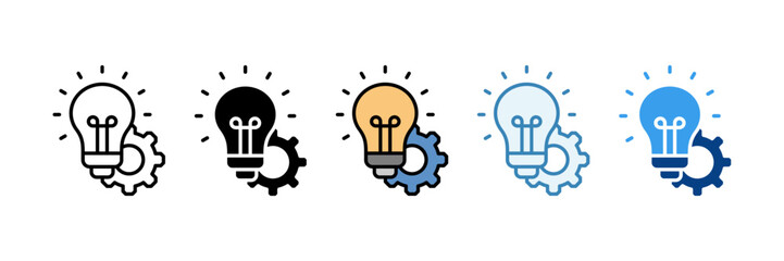 Innovative Icon Set Multiple Style Collection