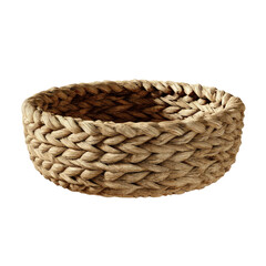 Obraz premium Woven Seagrass Bowl, Natural Fiber Basket,