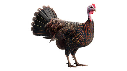 A turkey with a transparent background.