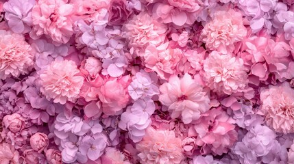 Soft Pink and Purple Floral Arrangement