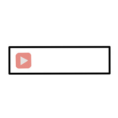 search bar icon vector