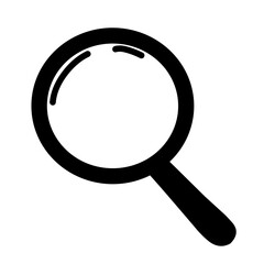 Magnifying glass vector icons