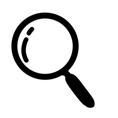 Magnifying glass vector icons