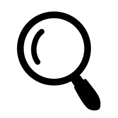 Magnifying glass vector icons