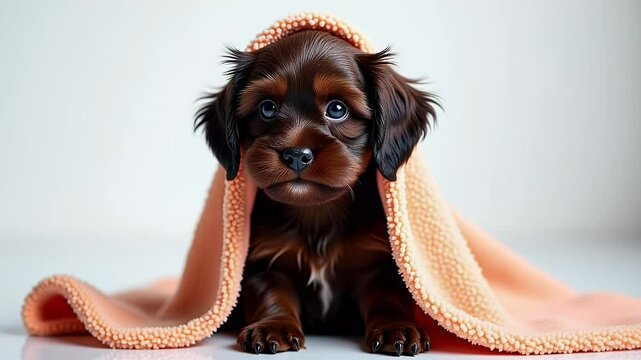  chocolate  puppy