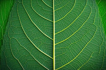 Obraz premium Detailed leaf vein structure (1)