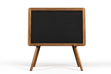 Wooden easel chalkboard