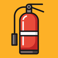 fire extinguisher vector