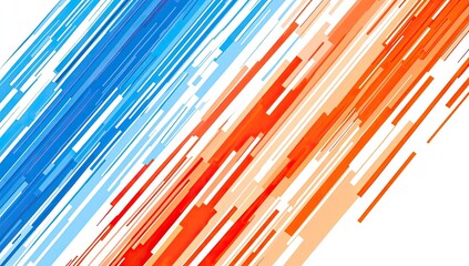 Abstract diagonal lines in vibrant colors