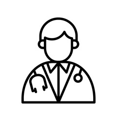 Doctor, Hospital and medical care icon