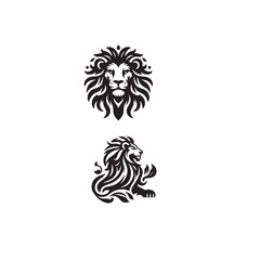 Lion Silhouette Vector Set

Black and White Lion Illustration

Vector Lion Outline Collection