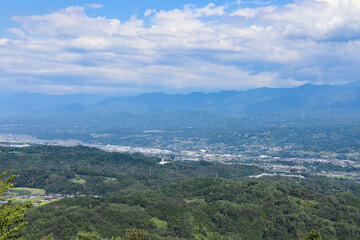 Fototapeta premium 飯田市の街並み（長野県飯田市）