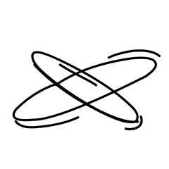 Line movement effect vector element