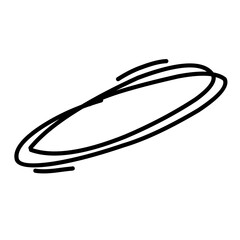 Line movement effect vector element