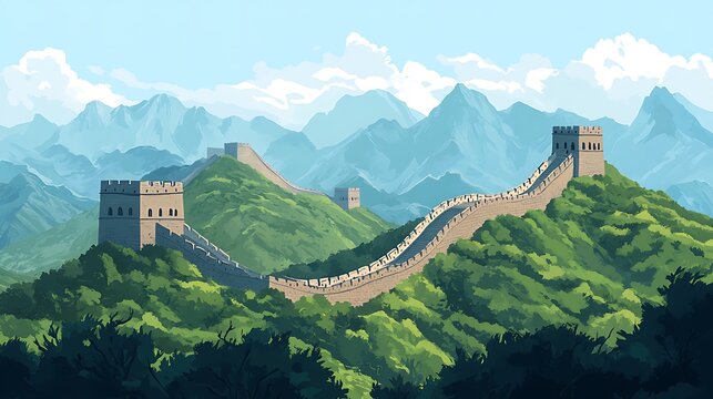 万里长城」の写真素材 | 51,461件の無料イラスト画像 | Adobe Stock